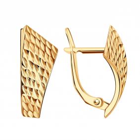 Золотые серьги МАГНАТ МА 011736 МА 011736 фото